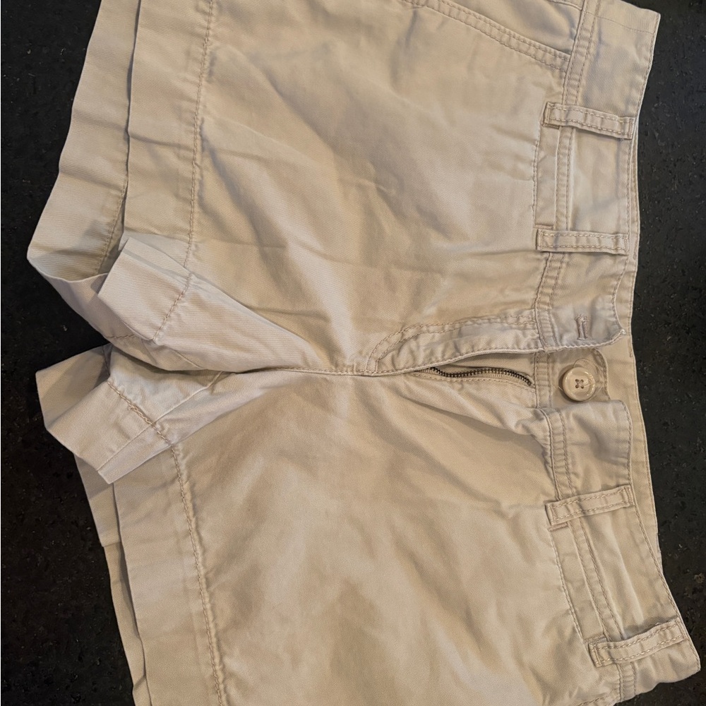 Women's Cream Shorts